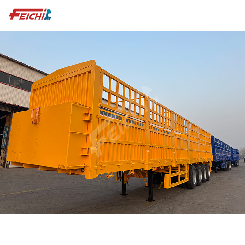 4 Axles 60 Tons Transport Grain Corn Ric