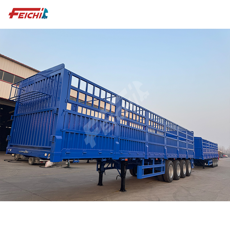 High Quality China 4 Axles Heavy Duty 60