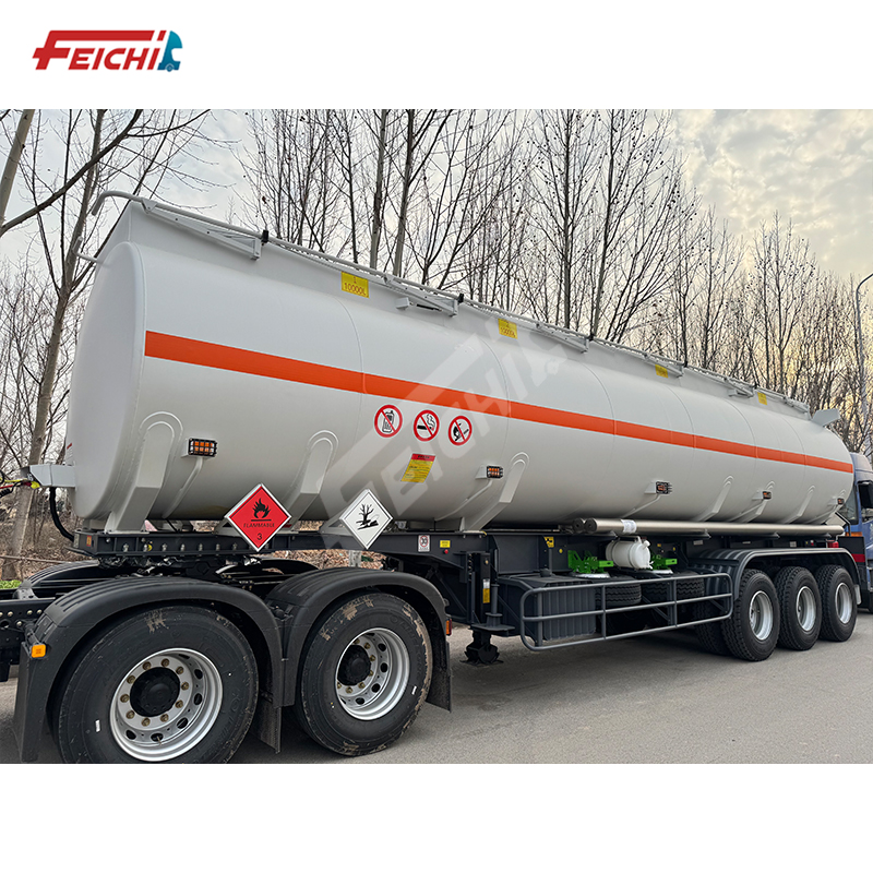 FeiChi Brand 3 Axles 40000L Oil Tanker T