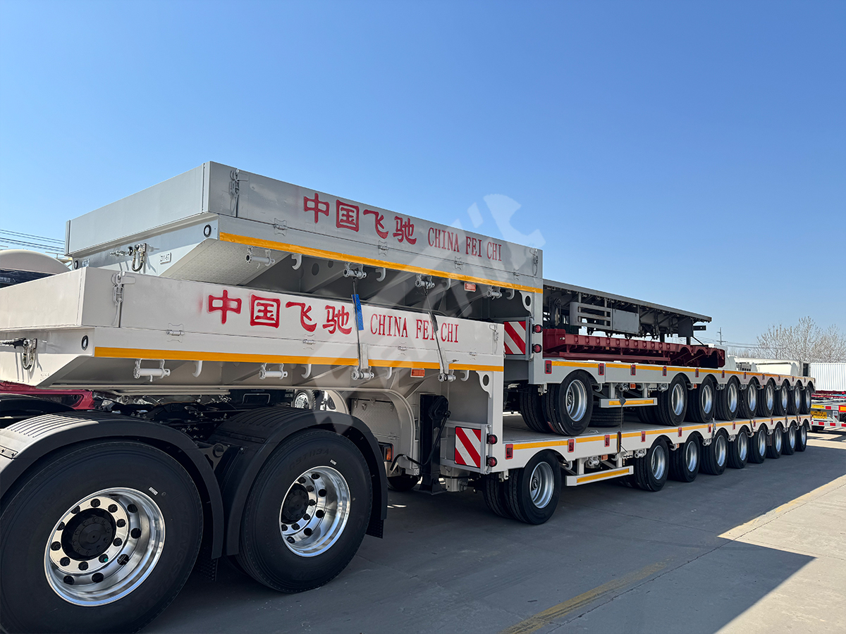 2 Units of Low-bed Semi-Trailers will be