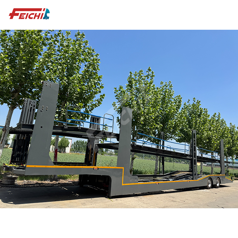 2 Axle 8 Units Car Transportation Traile