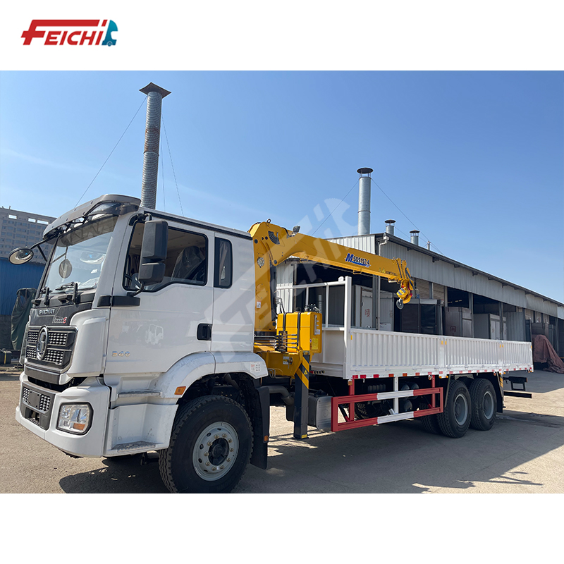 High Quality Shacman Telescopic Boom Jib Crane Truck 6x4 340 HP Truck Mounted Crane