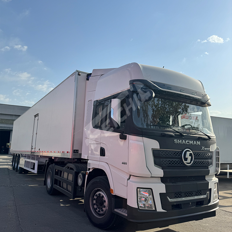 Shacman Refrigerated Truck Van Truck Cargo Truck Box Truck for Frozen Food and Ice Cream Transport