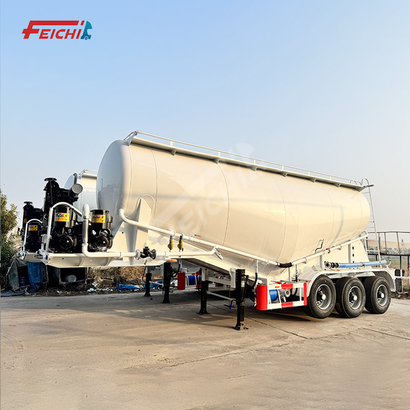 High Quality 3-Axle 30Cbm Cement Tanker 