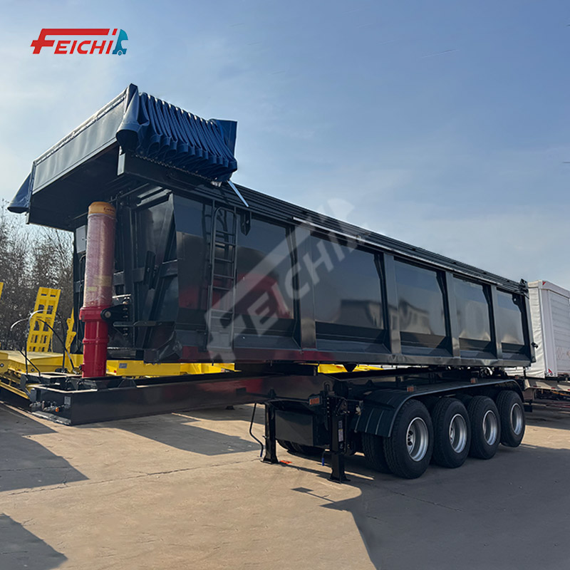 Factory Direct Sales 4 Axle 80 Ton Heavy