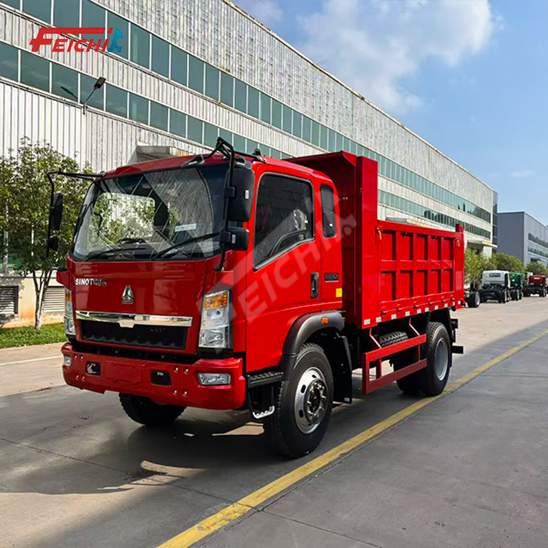 Sinotruk Heavy Tipping Dump Truck 160HP 4X2 Hydraulic Mining Sand Tipper Dump Truck for Sale