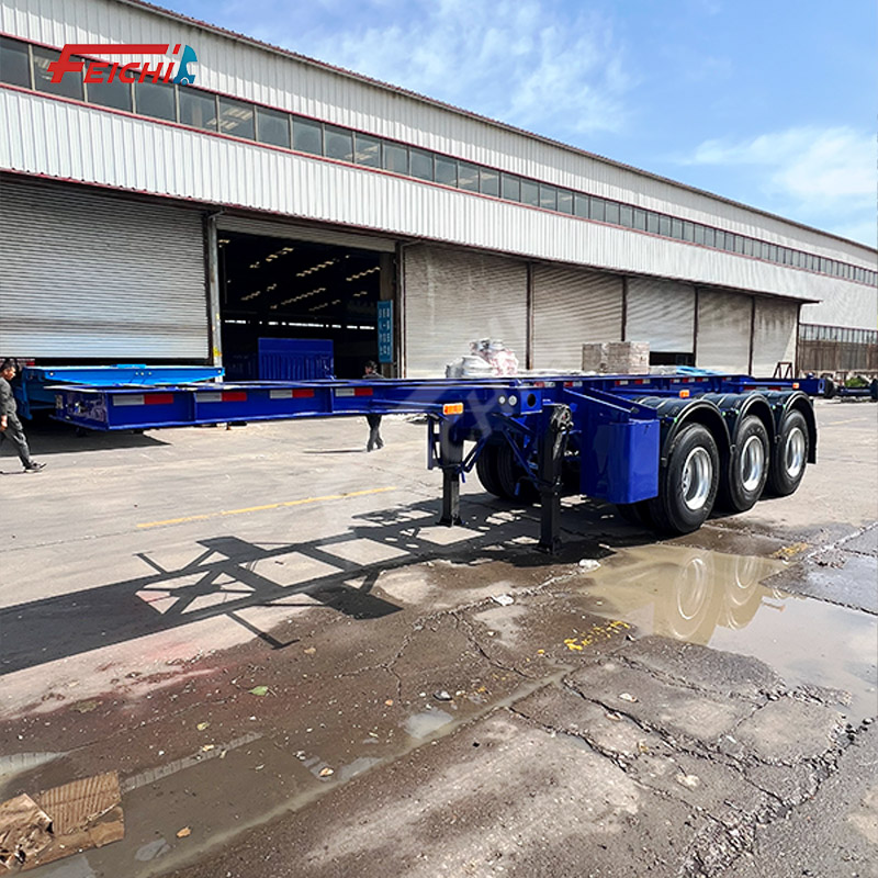 3 Axle 40FT 40 Tons Frame Semi-trailer S