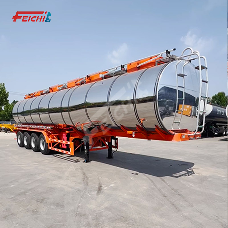 Stainless Steel Oil Tank Semi Trailer 40