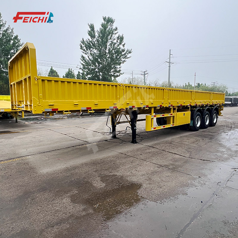 3 Axle Sideboard Sidewall Semi Trailer B