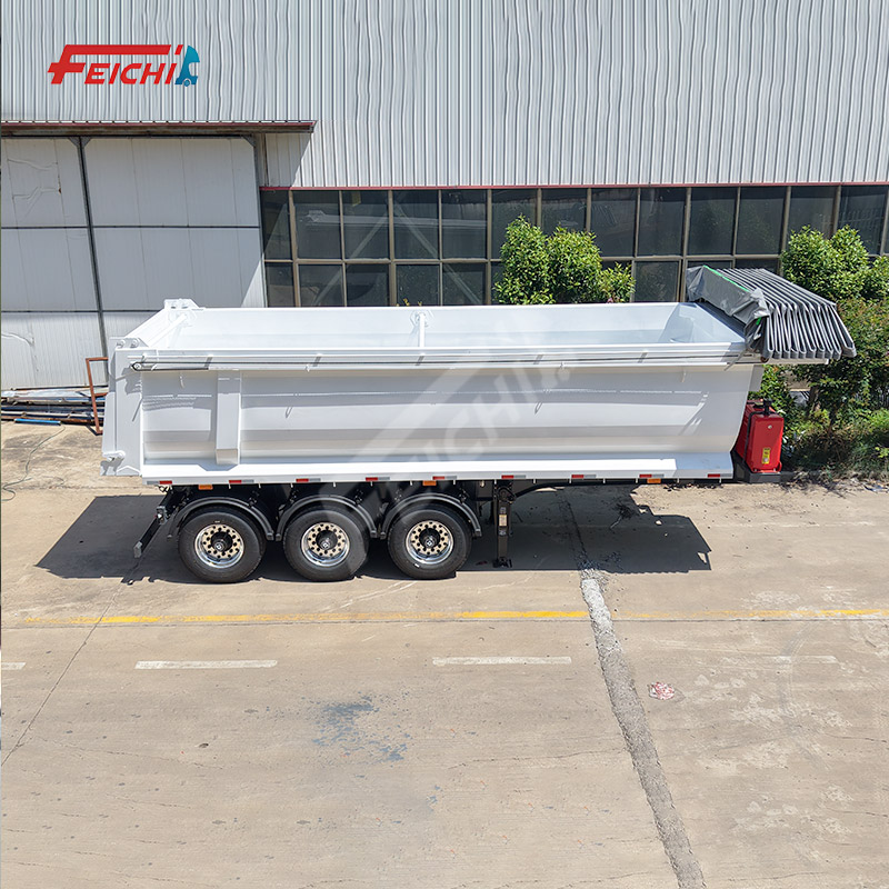 FEICHI Rear Dumper Semi-Trailer 3 Axles 