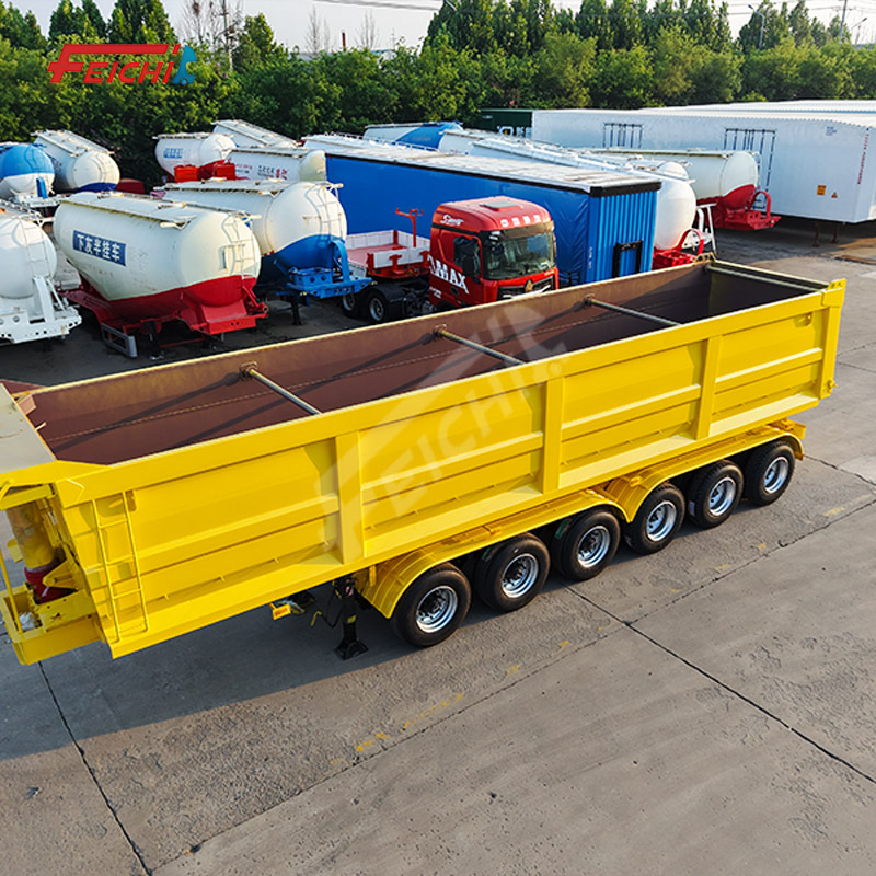 Factory Price FEICHI Rear Dumper Semi-Tr