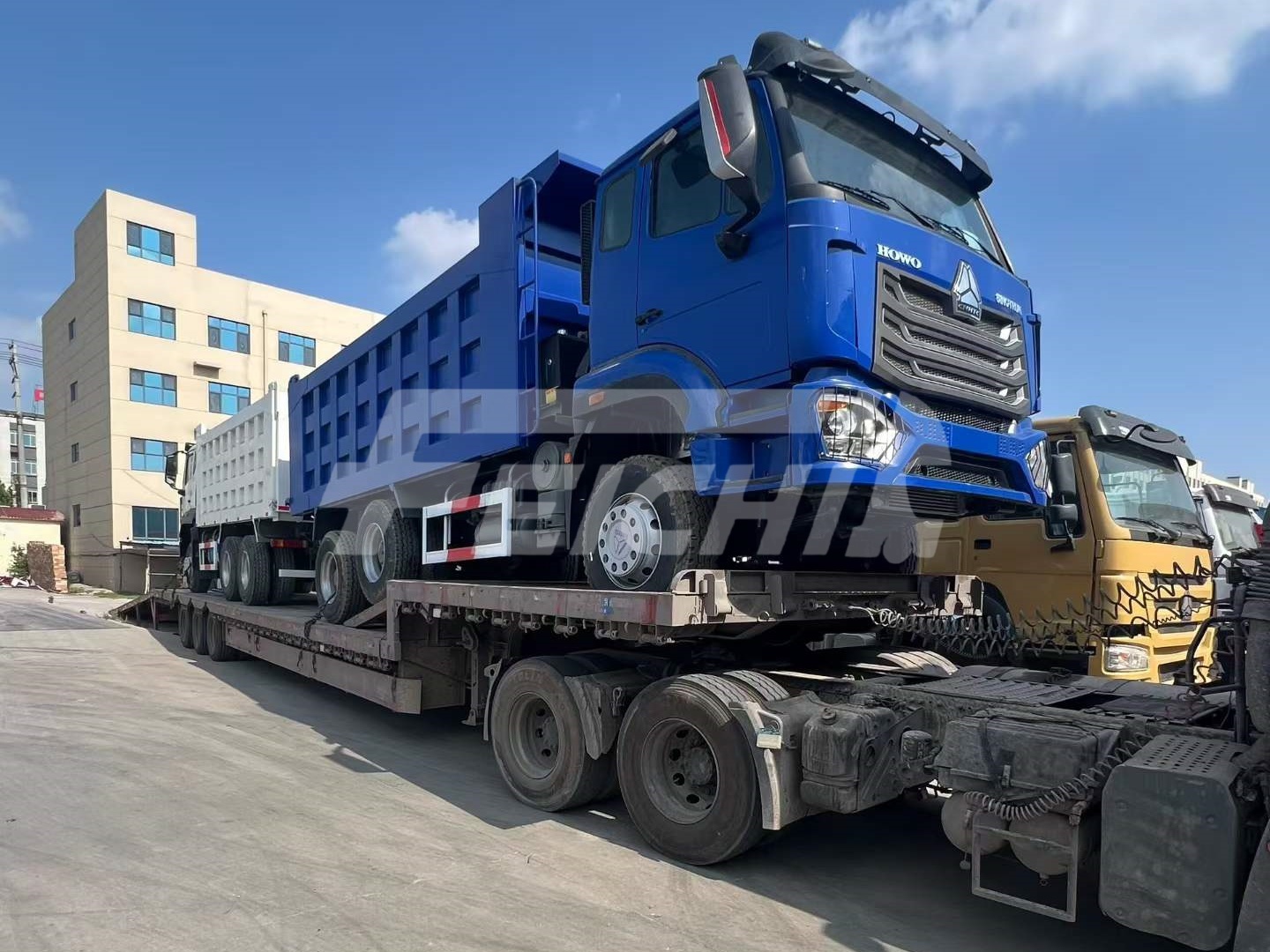 Two HOWO NX Dump Trucks Ready 